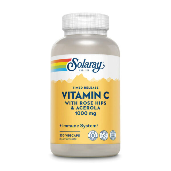Vitamina C con escaramos y acerola 1000 mg 100 comprimidos