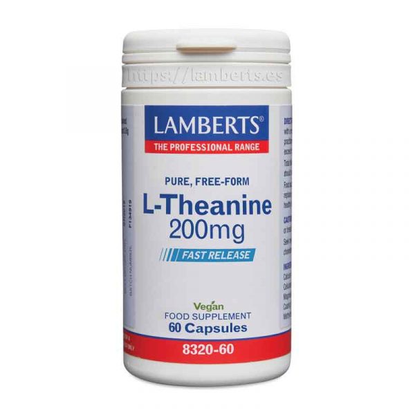 L-Teanina 200mg 60 tabletas