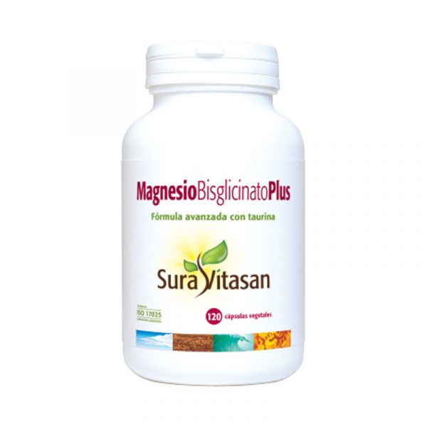 Magnesio bisglicinato Plus 120 capsulas vegetales