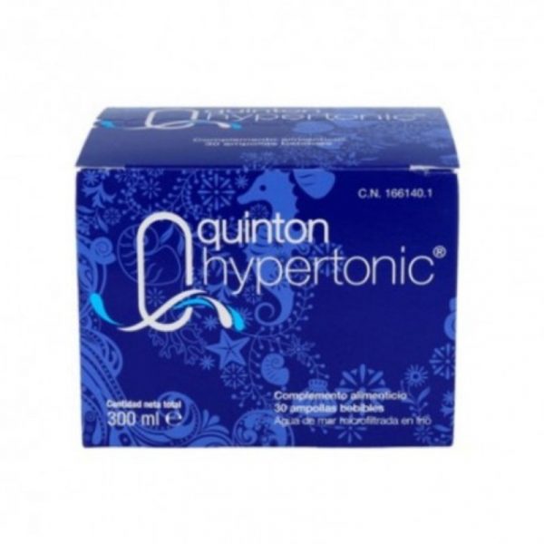 Hypertonic 30 ampollas bebibles