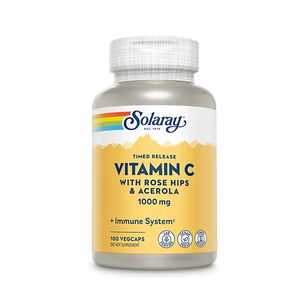 dietetica-altea-solaray-Vitamina C con escaramujos y acerola 1000 mg