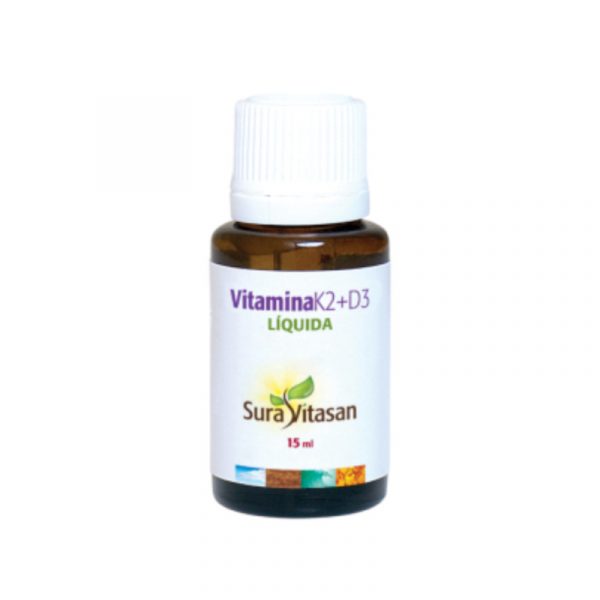 Vitamina D3 + K2 líquida 15ml