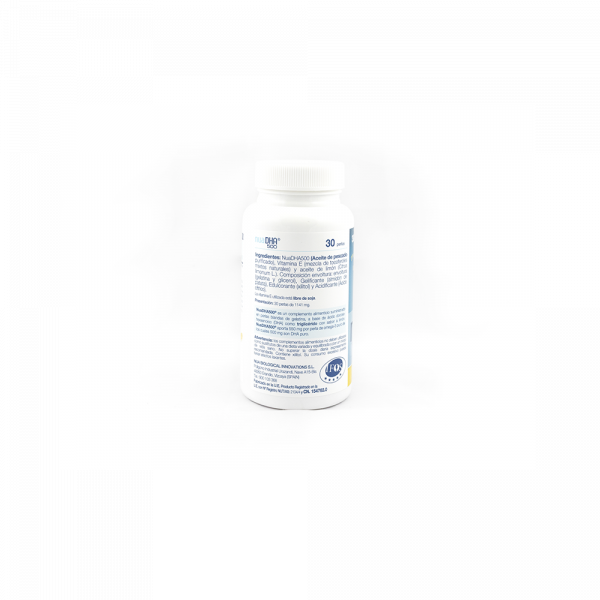 Nua DHA 500 Sabor limon 60 perlas - Imagen 2