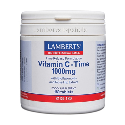 Vitamina C 1000 mg + Bioflavonoides Time Release