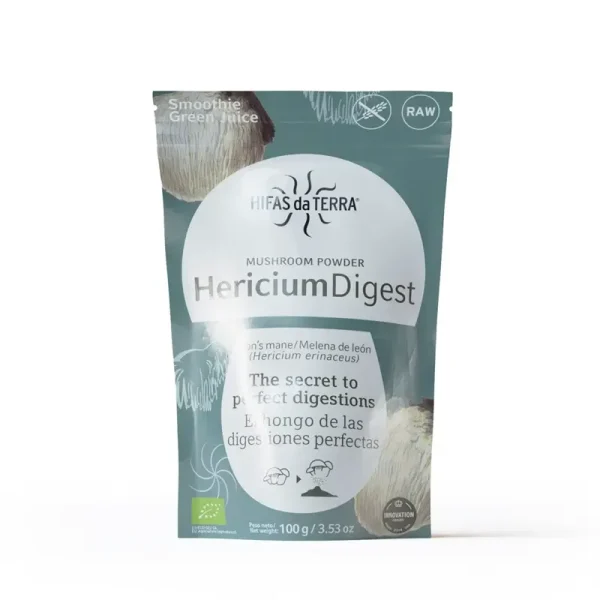 Hericium Digest Polvo 100% ECO de Melena de león 100g