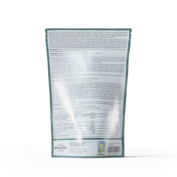 Hericium Digest Polvo 100% ECO de Melena de león 100g - Imagen 2