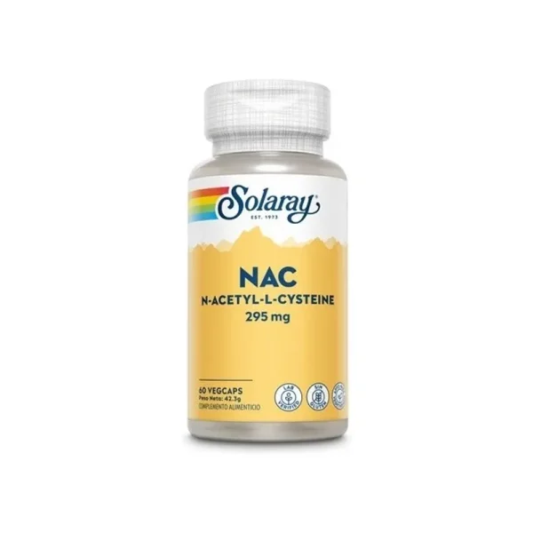 NAC 295 mg 60 cápsulas vegetales