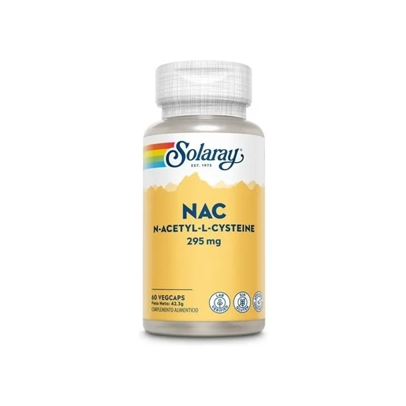 Dietetica Altea-Solaray NAC 295 mg 60 cápsulas vegetales