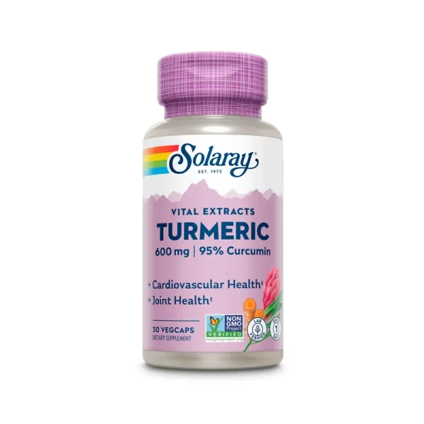 Turmeric 600 mg 30 cápsulas